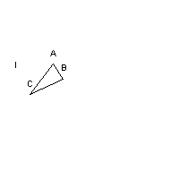 Image d'un triangle par une homothtie agrandissante